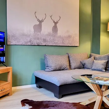 Hirsch Brocken - Parkplatz - Zentral 公寓